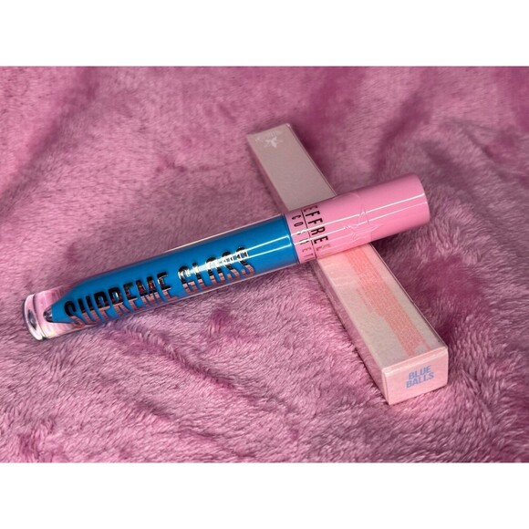 Jeffree Star Cosmetics Supreme Gloss Lip Gloss in shade: Blue Balls NIB NEW NWT - Picture 2 of 4